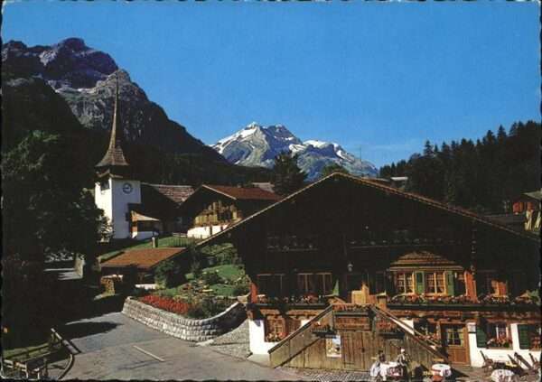 Gsteig Berner Oberland Pillon Pass