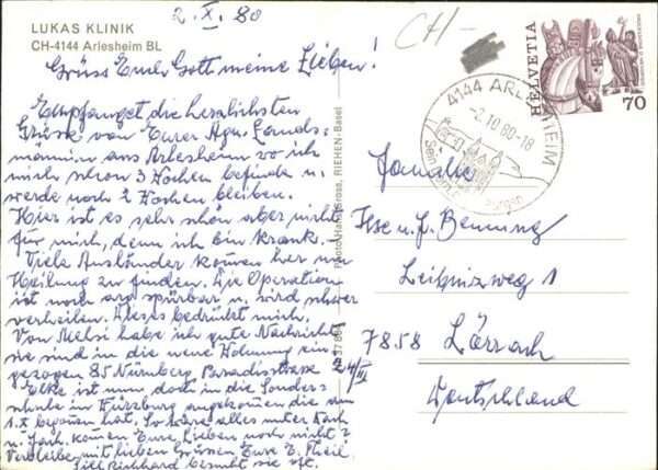 Arlesheim Lukas Klinik – Bild 2
