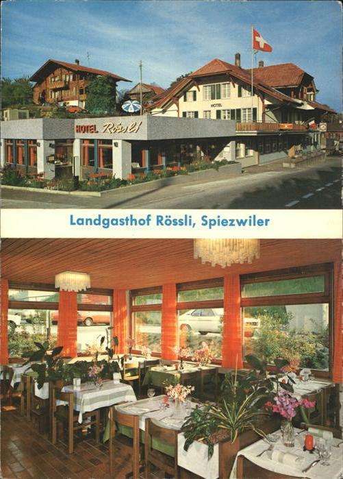Spiezwiler Landgasthof Rössli Thunersee