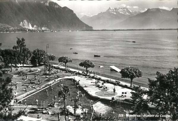Montreux VD Piscine du Casino Seebad