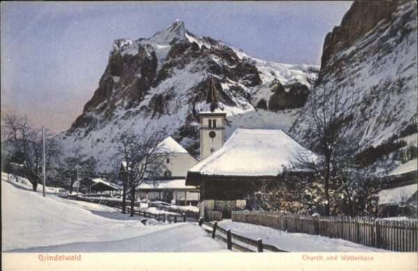 Grindelwald Church Wetterhorn, Kirche