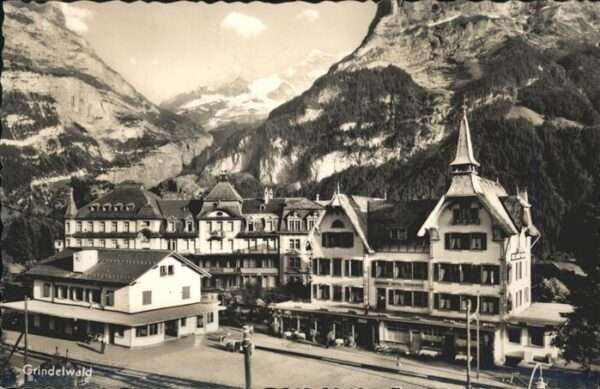 Grindelwald Bahnhof Fiescherhorn
