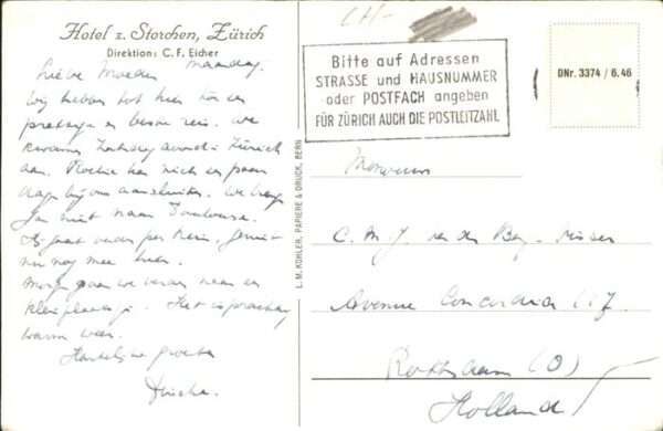 Zuerich Hotel zum Storchen – Bild 2