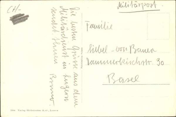 Luzern LU Neue Kaserne Militärpost – Bild 2