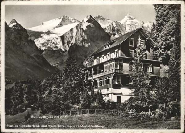 Bruenig BE Hotel Pension Gletscherblick Goldern-Ha
