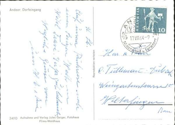 Andeer Dorfeingang – Bild 2