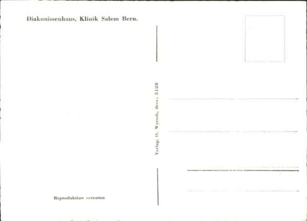 Bern BE Diakonissenhaus Klinik Salem Bern – Bild 2