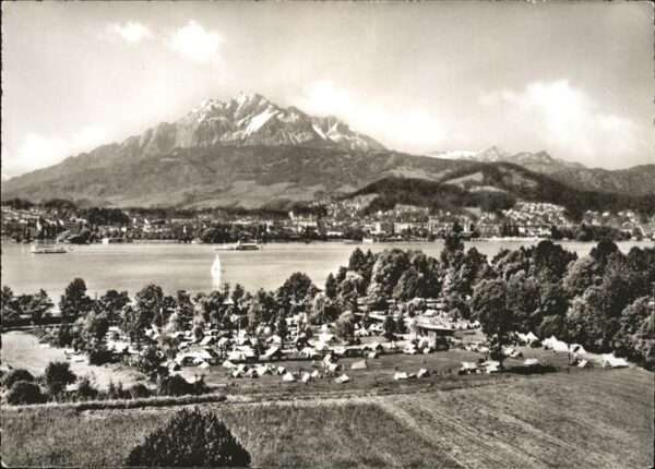 Luzern LU Zeltplatz Lido Camping Club Luzern