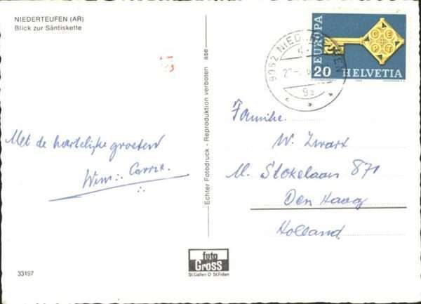 Niederteufen Blick zur Säntiskette – Bild 2