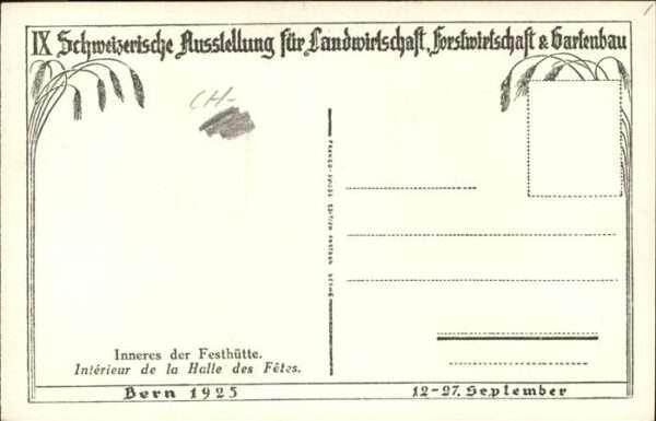 Bern BE Schweizerische Ausstellung Landwirtscha – Bild 2