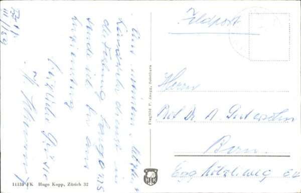 St Luzisteig Maienfeld Flugaufnahme, Feldpost – Bild 2