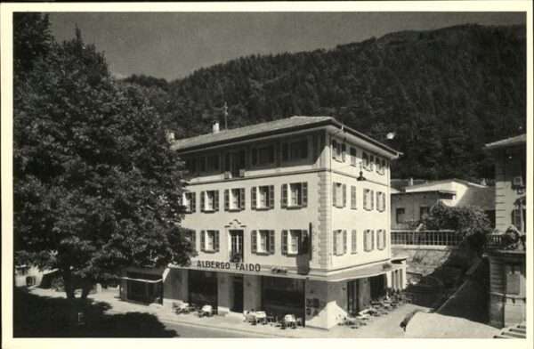 Faido Gotthardlinie Hotel Restaurant Faido