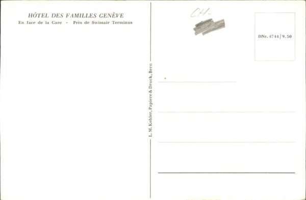 Geneve GE Genf Hotel des Familles – Bild 2