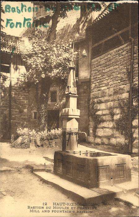 Haut-Koenigsbourg Hohkoenigsburg Brunnen