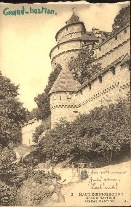 Haut-Koenigsbourg Hohkoenigsburg Grand Bastion