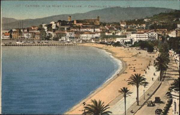Cannes Alpes-Maritimes Mont Chevalier