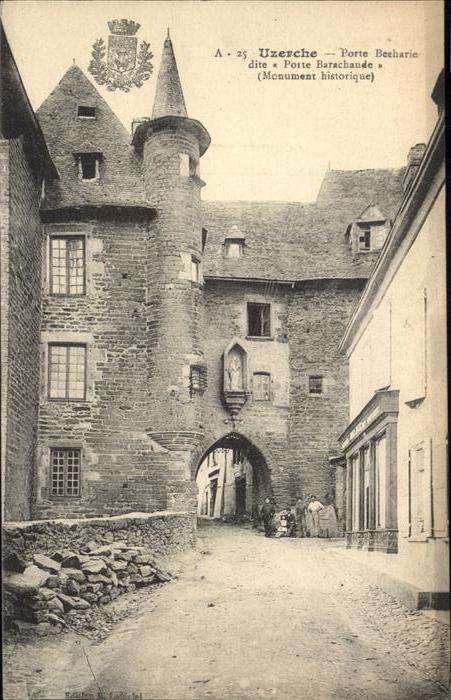 Uzerche Porte Barachaude