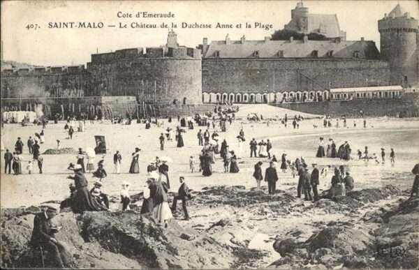 Saint-Malo 35 Chateau Duchesse Anne Plage