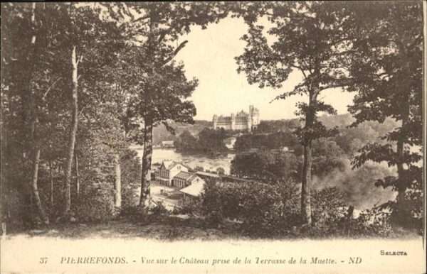 Pierrefonds Oise Chateau