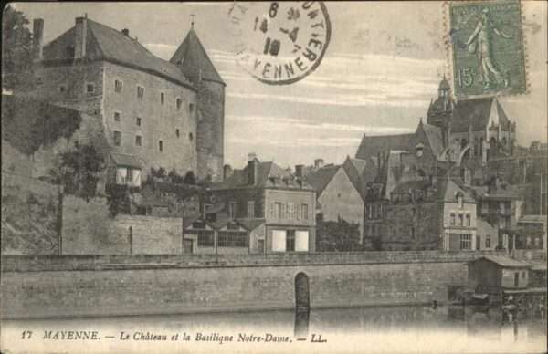 Mayenne Chateau Basilique Notre Dame