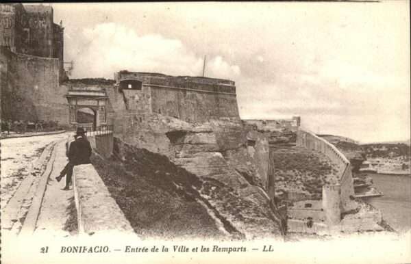 Bonifacio Corse du Sud Ville Remparts
