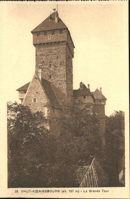 Haut-Koenigsbourg Hohkoenigsburg Grande Tour