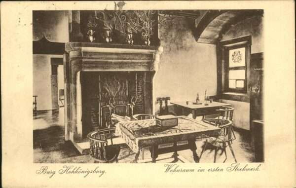 Hohkoenigsburg Haut-Koenigsbourg Wohnraum