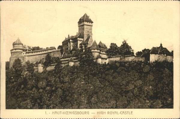 Haut-Koenigsbourg Hohkoenigsburg High Ryal Castle