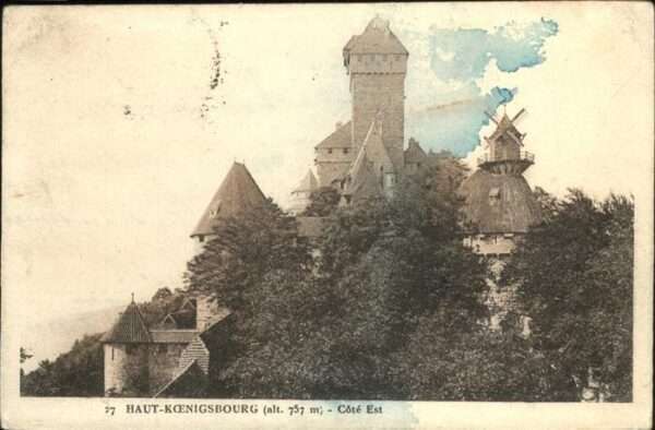Haut-Koenigsbourg Hohkoenigsburg Cote Est
