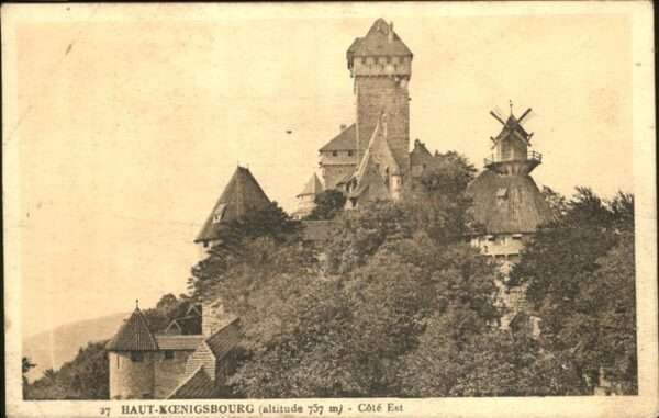 Haut-Koenigsbourg Hohkoenigsburg Cote Est