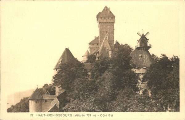 Haut-Koenigsbourg Hohkoenigsburg Cote Est