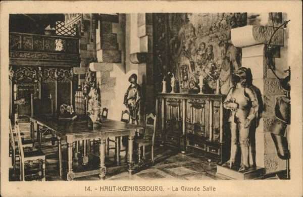 Haut-Koenigsbourg Hohkoenigsburg Grande Salle