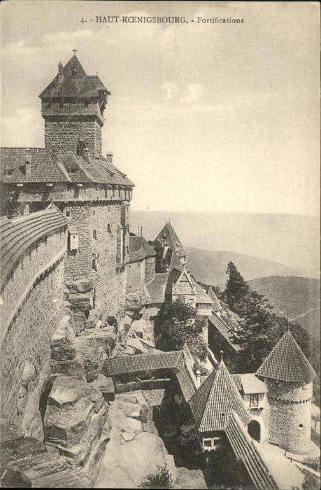 Haut-Koenigsbourg Hohkoenigsburg Fortifications