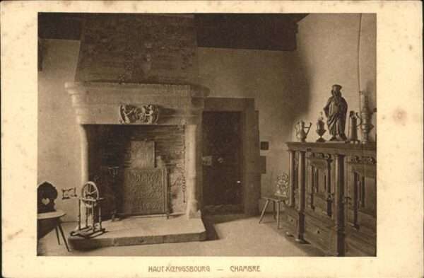 Haut-Koenigsbourg Hohkoenigsburg Chambre