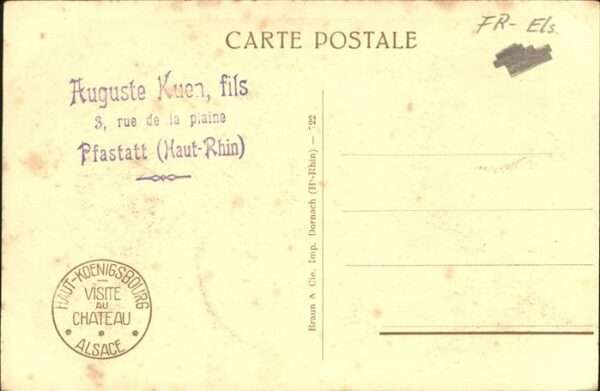 Haut-Koenigsbourg Hohkoenigsburg Chambre – Bild 2
