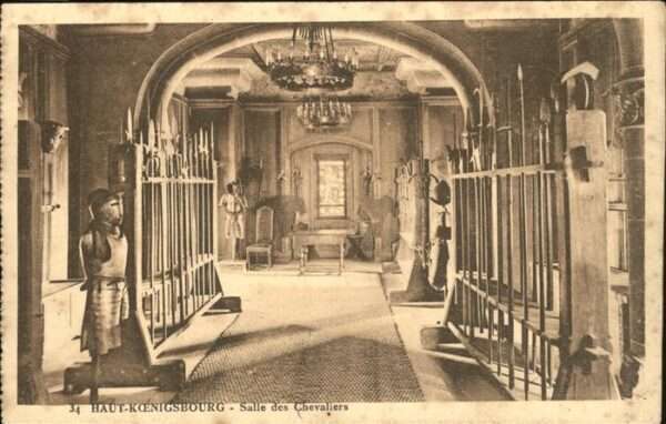 Haut-Koenigsbourg Hohkoenigsburg Salle des Chevaliers