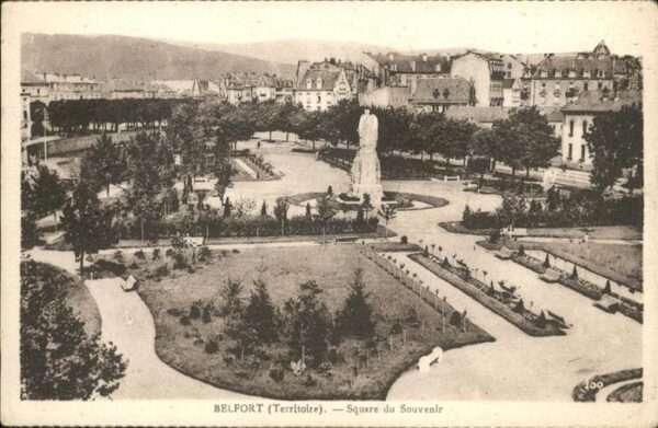 Belfort Alsace Square Souvenir