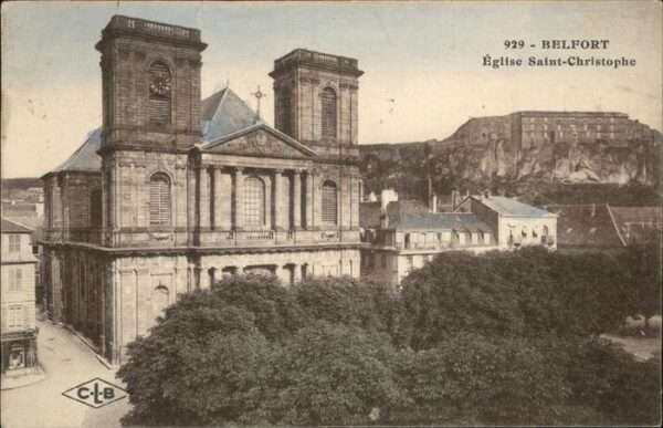 Belfort Alsace Eglise Saint Christophe