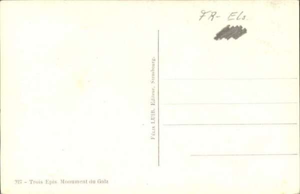 Drei-Aehren Trois-Epis Monument du Galz – Bild 2