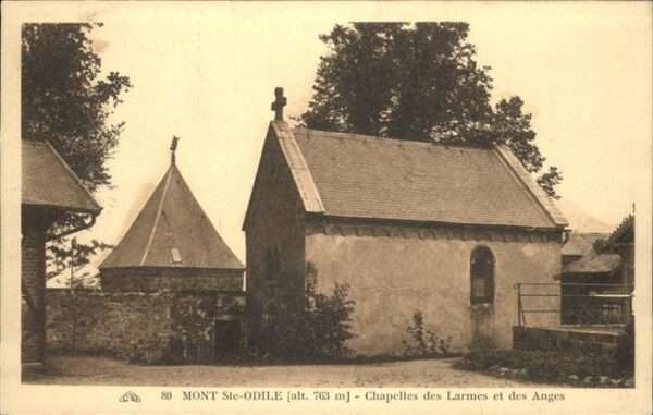 Mont-Ste-Odile Mont-Sainte-Odile  Chapelles des Larmes