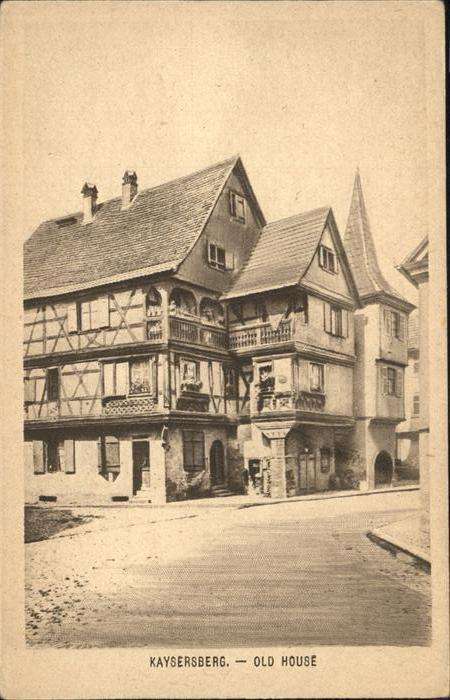 Kaysersberg Old House
