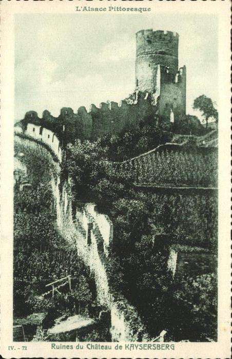 Kaysersberg Ruines Chateau