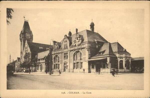 Colmar Haut Rhin Elsass La Gare