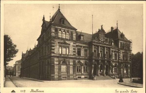 Mulhouse Muehlhausen Poste