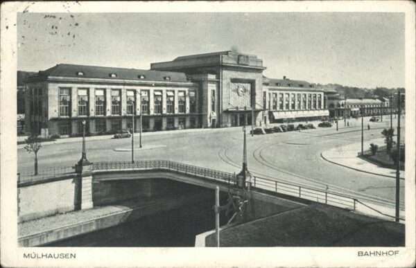 Muelhausen Elsass Bahnhof