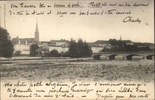 Chatel-sur-Moselle Brücke