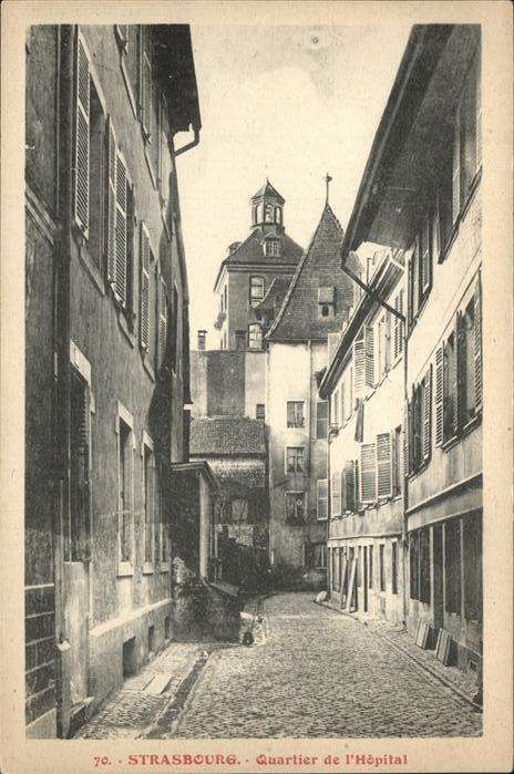 Strasbourg Alsace Quartier de Hospital
