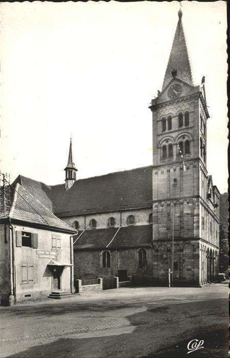 Lautenbach Haut Rhin Elsass Eglise