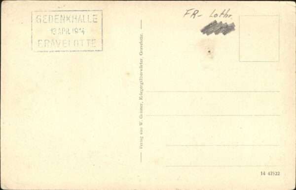 Gravelotte Moselle Gedenkhalle – Bild 2