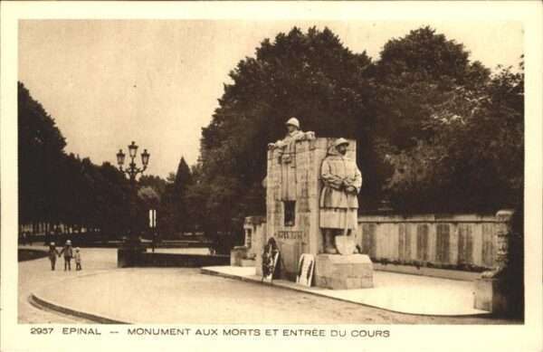 Epinal Vosges Monument Aux Morts